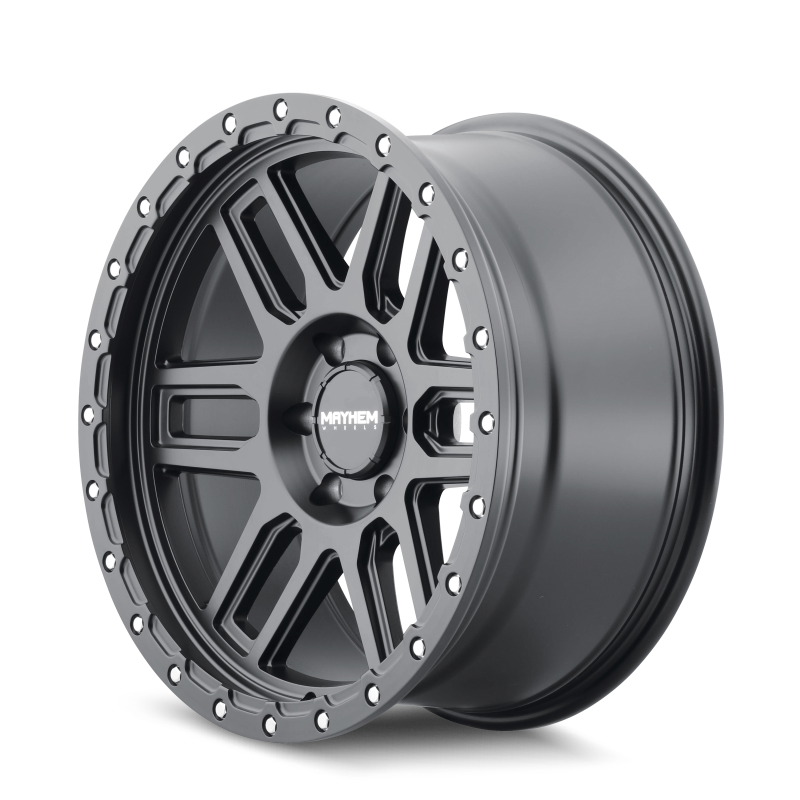 Mayhem 8304 Delta 20x9 / 6x135 BP / 0mm Offset / 87.1mm Hub Matte Black Wheel - GTR Auto
