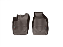 Load image into Gallery viewer, WeatherTech 2011+ Fiat 500 Front FloorLiner - Cocoa