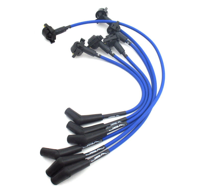 JBA 97-00 Ford Ranger/Explorer 4.0L OHV Ignition Wires - Blue - GTR Auto