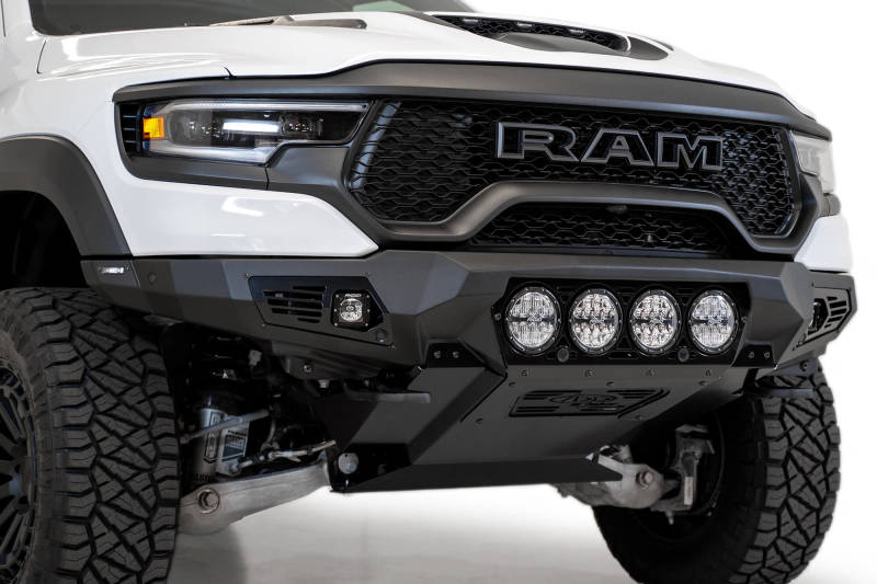 Addictive Desert Designs 2021 Dodge RAM 1500 TRX Bomber Front Bumper (Rigid) - GTR Auto