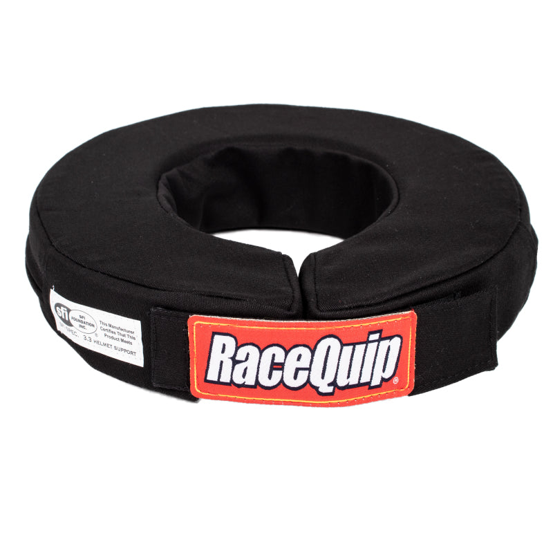RaceQuip Black SFI 360 Helmet Support Large 17in - GTR Auto