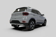 Load image into Gallery viewer, Rally Armor 20-26 Hyundai Venue Black Mud Flap Blue Logo MF65-UR-BLK/BL