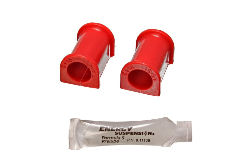 Energy Suspension 95-99 Mitsubishi Eclipse FWD/AWD Red 16mm Front Sway Bar Bushings - GTR Auto