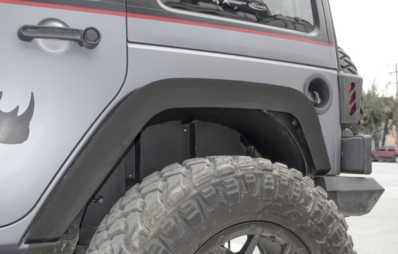 Go Rhino 07-18 Jeep Wrangler JK/JKU Rear Fender Liners - GTR Auto