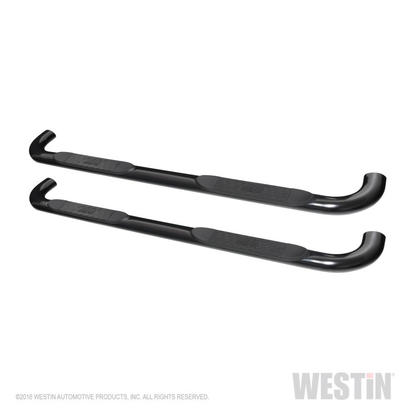 Westin 2019 Chevrolet Silverado/Sierra 1500 Crew Cab Platinum 4 Oval Nerf Step Bars - Black - GTR Auto