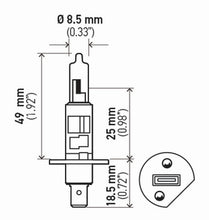 Load image into Gallery viewer, Hella H1 12V 55W Hella High Performance Xenon Bulb (Pair) - GTR Auto