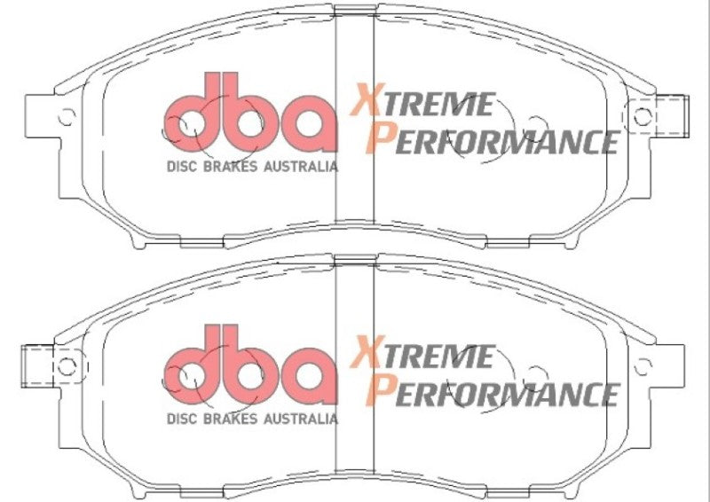 DBA 09 Nissan 350Z / 05-08 Infiniti G35 w/o Brembo XP650 Front Brake Pads - GTR Auto