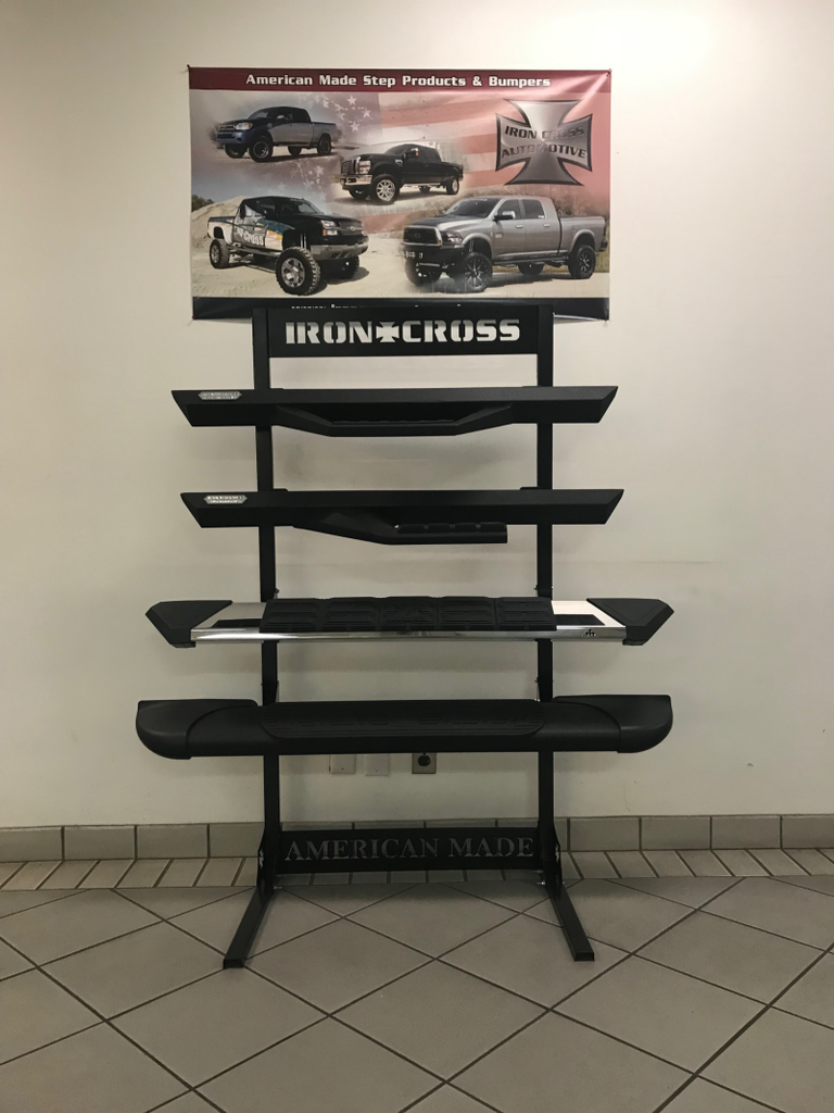 Iron Cross Mini Step Display - Boards Only