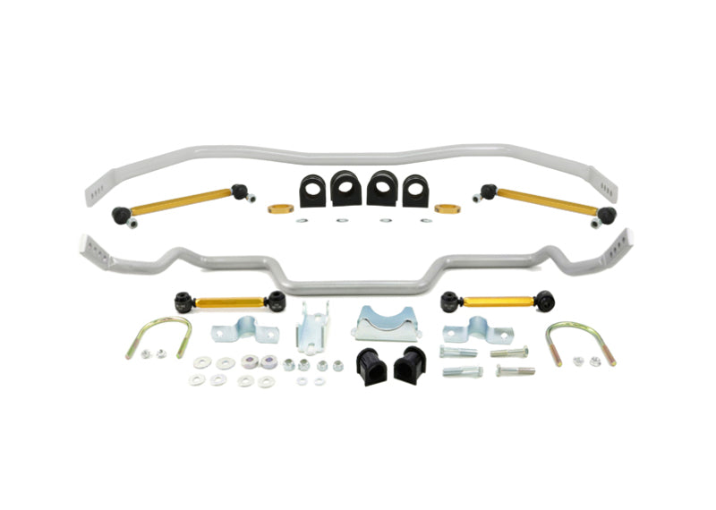 Whiteline 05-14 Ford Mustang (Incl. GT) Front & Rear Sway Bar Kit - GTR Auto