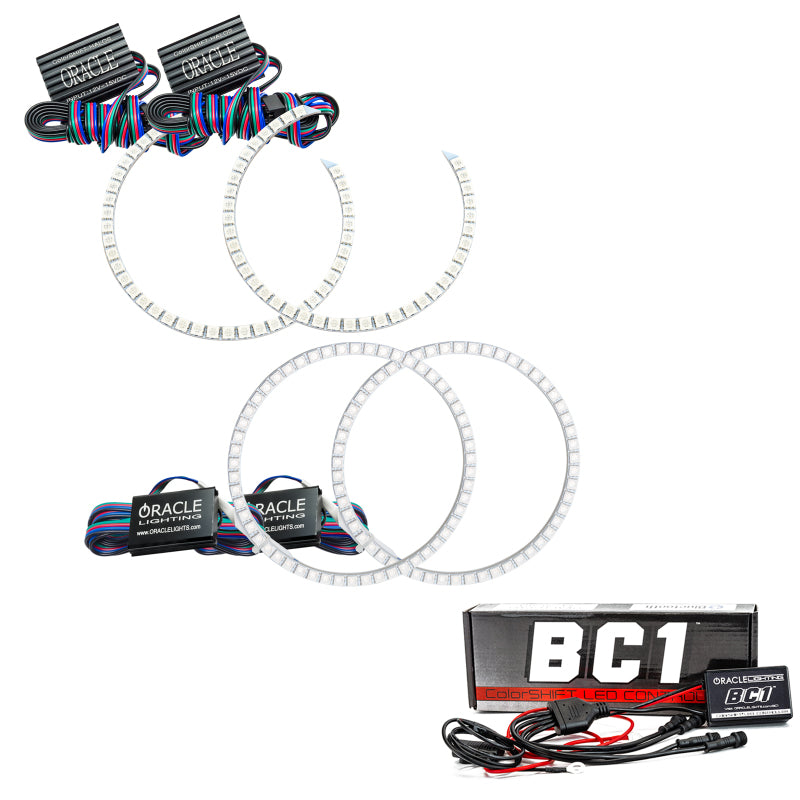 Oracle BMW 7 Series 06-08 Halo Kit - ColorSHIFT w/ BC1 Controller - GTR Auto