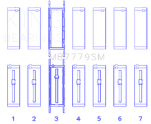 Load image into Gallery viewer, King Engine Bearings BMW B58B30A Main Bearing Set - GTR Auto