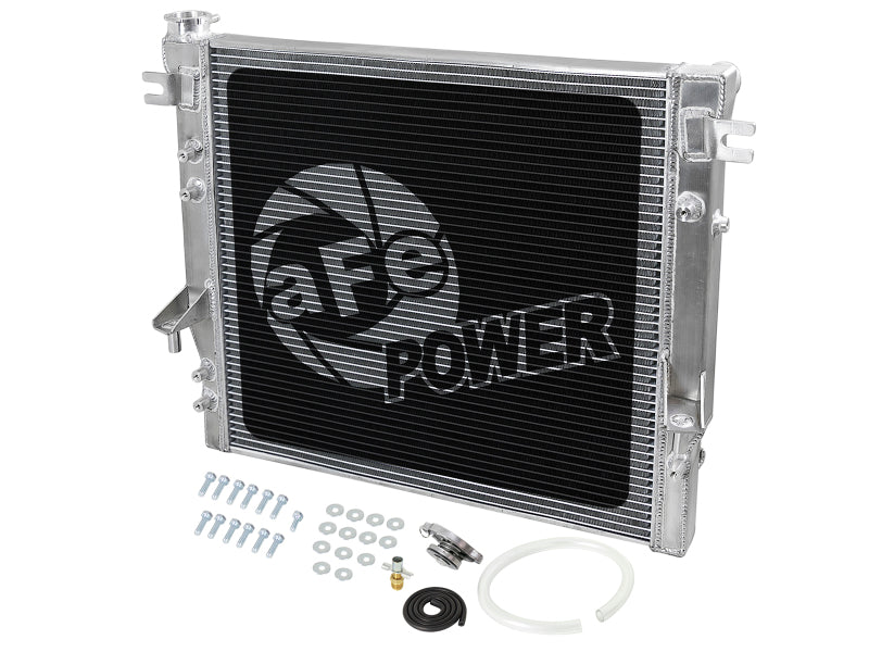 aFe BladeRunner Street Series Tube & Fin Aluminum Radiator 07-18 Jeep Wrangler (JK) V6-3.6L/3.8L - GTR Auto