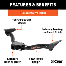 Load image into Gallery viewer, Curt 2018+ Mitsubishi Eclipse Class 3 Trailer Hitch w/2in Receiver BOXED