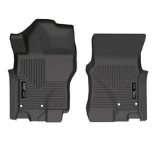 Load image into Gallery viewer, Husky Liners  2022 Nissan Frontier King Cab Ext. Cab/CC  WeatherBeater Black Front Floor Liners - GTR Auto