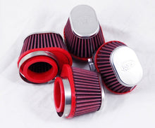 Load image into Gallery viewer, BMC Conical Carburetor Filter w/Chrome Top - 50mm Inlet / 120mm H