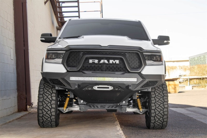 Addictive Desert Designs 2019 Ram Rebel 1500 Stealth Fighter Fr Bumper w/Winch&Parking Sensor Mounts - GTR Auto