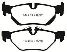Load image into Gallery viewer, EBC 13+ BMW X1 2.0 Turbo (28i) Redstuff Rear Brake Pads - GTR Auto