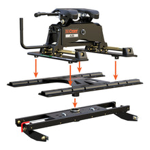 Load image into Gallery viewer, Curt X5 Gooseneck-to-5th-Wheel Adapter Plate for Double Lock