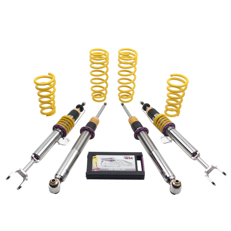 KW Coilover Kit V3 13+ BMW M5 F10 (5L) Sedan (inc EDC Delete Unit) - GTR Auto