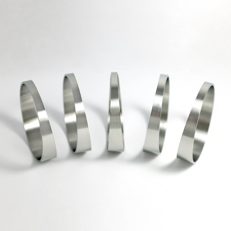 Stainless Bros 4.0in x 1.5D/6in CLR Loose Radius 16 Gauge Pie Cut - 5pk 609-10201-0006