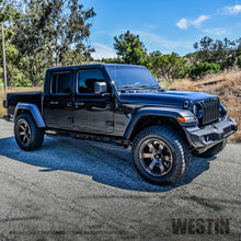 Load image into Gallery viewer, Westin 2020 Jeep Gladiator R5 Nerf Step Bars - Textured Black - GTR Auto