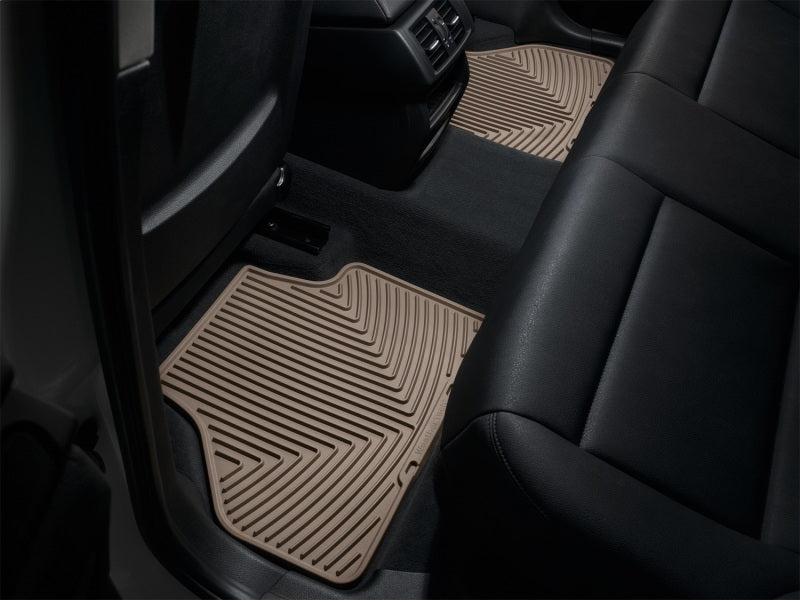WeatherTech 11+ BMW X3 Rear Rubber Mats - Tan - GTR Auto