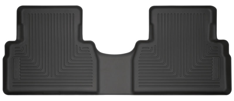 Husky Liners 2019 Hyundai Santa Fe WeatherBeater 2nd Row Black Floor Liners - GTR Auto