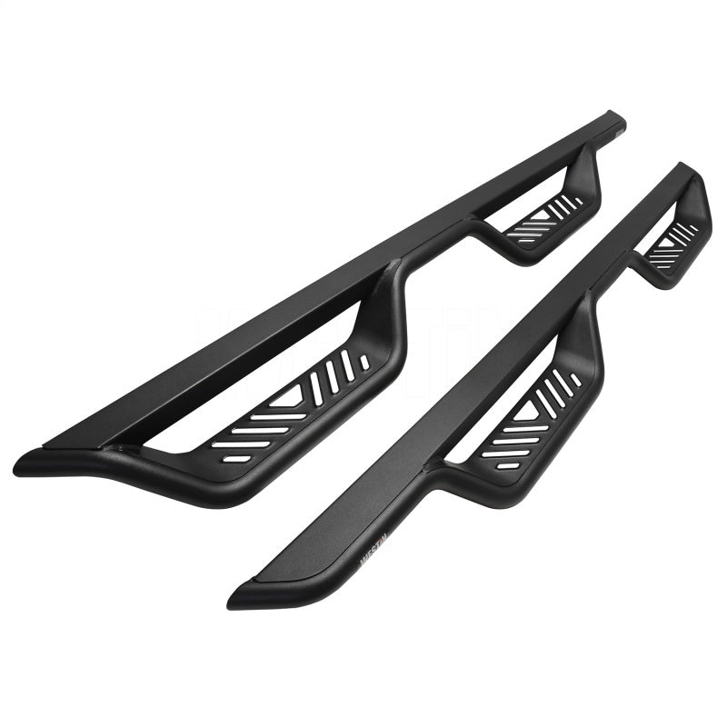 Westin 21-22 Ford Bronco 4-door Outlaw Nerf Step Bars - Textured Black - GTR Auto