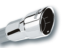 Load image into Gallery viewer, Borla 2.25in Inlet 3.5in Round Rolled Angle Cut Intercooled Outlet x 6.5in Long Embossed Tip 20237