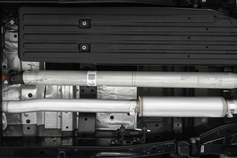 MBRP 2021+ Ford F150 2.7L/3.5L/5.0L 4in Aluminized Steel Cat-Back - RACE VERSION - GTR Auto