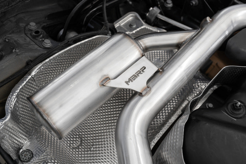 MBRP 2022 VW Golf GTI MK8 T304 SS 3in Cat-Back Exhaust 2.5in Dual Split Rear w/ Carbon Fiber Tips - GTR Auto