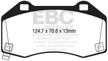 Load image into Gallery viewer, EBC 2017+ Fiat 124 Spider 1.4L Turbo Abarth Greenstuff Front Brake Pads - GTR Auto