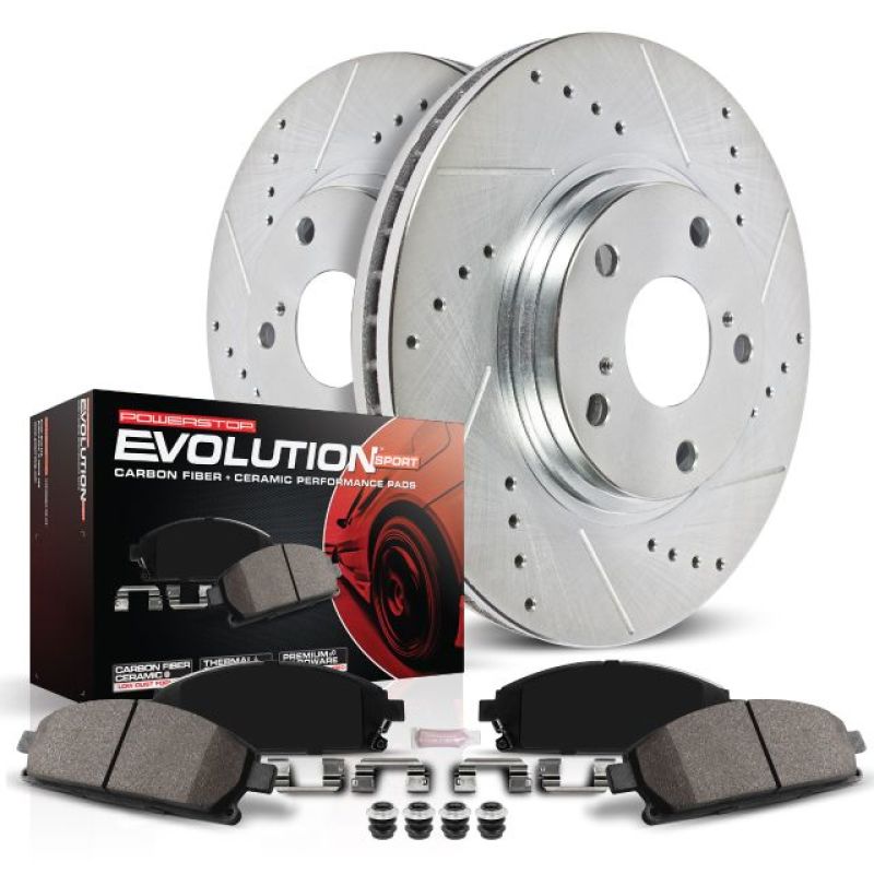 Power Stop 03-08 Hyundai Tiburon Rear Z23 Evolution Sport Brake Kit K170