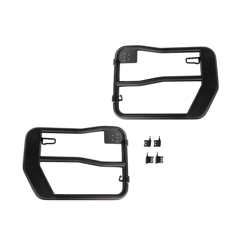 Rugged Ridge Fortis Tube Doors Front 07-18 Jeep Wrangler JK 11509.31