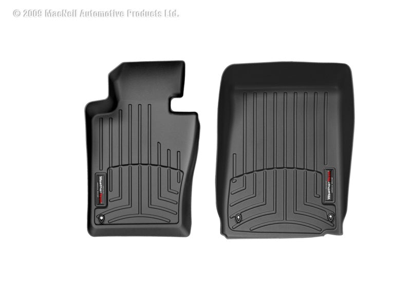 WeatherTech 01-05 BMW 325xi Front FloorLiner - Black - GTR Auto