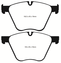 Load image into Gallery viewer, EBC 10-15 BMW X6 4.4 Twin Turbo Hybrid Yellowstuff Front Brake Pads - GTR Auto