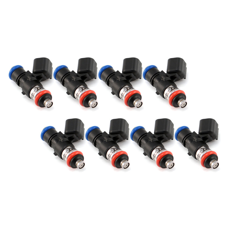 Injector Dynamics 1050cc Injectors 34mm Length No Adaptor Top 15mm Orange Lower O-Ring (Set of 8) - GTR Auto