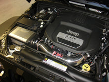 Load image into Gallery viewer, Injen 12-13 Jeep Wrangler JK 3.6L V6 Wrinkle Black Short Ram Intake w/ Power Flow Box - GTR Auto