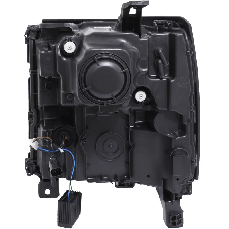 ANZO 16-17 Chevy Silverado 1500 Prjctr. Headlight Plank Styl. w/Amber (Only Work w/HID Equip. Truck) - GTR Auto