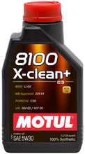 Load image into Gallery viewer, Motul 1L Synthetic Engine Oil 8100 5W30 X-CLEAN - LL04- MB 229.51- 504.00-507.00 - GTR Auto