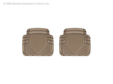 Load image into Gallery viewer, WeatherTech 99 BMW M3 Convertible Rear Rubber Mats - Tan - GTR Auto