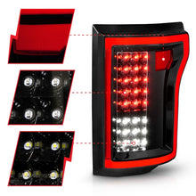 Load image into Gallery viewer, ANZO 2015-2016 Ford F-150 LED Taillights Black - GTR Auto