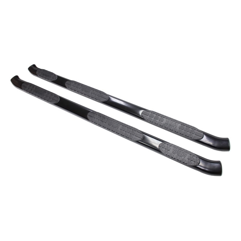 Westin 2007-2018 Toyota Tundra D-Cab (6.5 ft Bed) PRO TRAXX 5 WTW Oval Nerf Step Bars - Black - GTR Auto