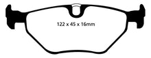 Load image into Gallery viewer, EBC 01-03 BMW 525i 2.5 (E39) Redstuff Rear Brake Pads - GTR Auto