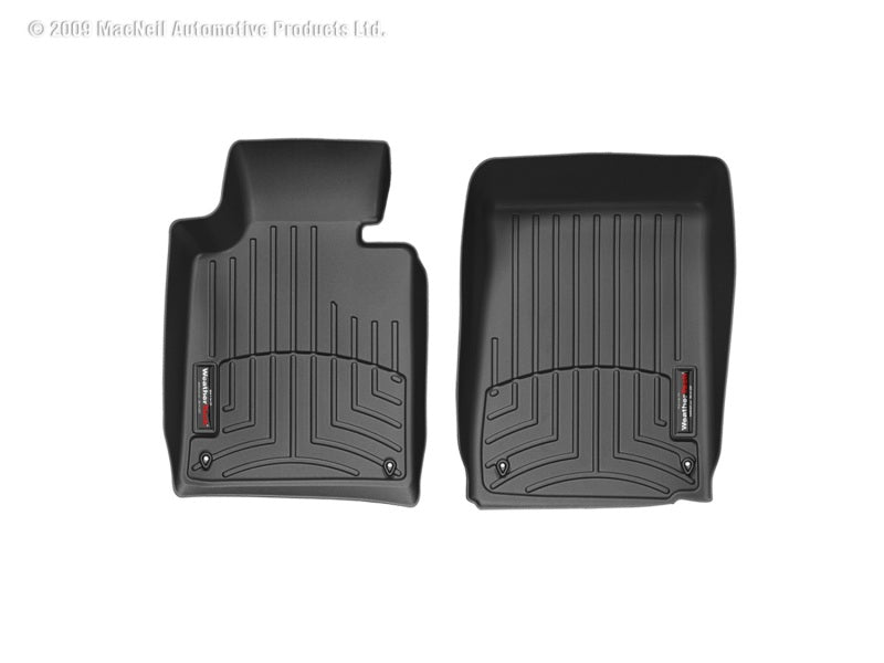 WeatherTech 98-00 BMW 323i Front FloorLiner - Black - GTR Auto