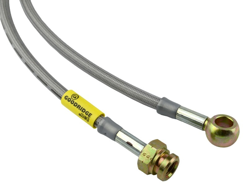 Goodridge 06-13 Chevrolet Corvette Z06/ZR1/Grand Sport Stainless Steel Brake Line Kit - GTR Auto