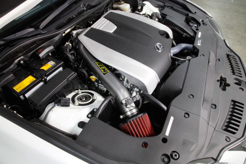 AEM 14-15 Lexus GS350 V6-3.5L F/I Gunmetal Gray Cold Air Intake - GTR Auto