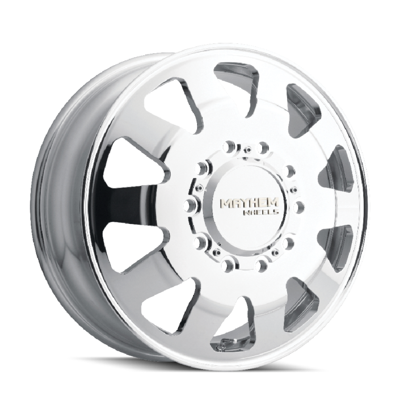 Mayhem 8181 Challenger Dually 22x8.25 / 10x225 BP / 169mm Offset / 170.1mm Hub Polished Wheel - GTR Auto