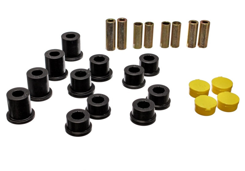 Energy Suspension 90-97 Mazda Miata Black Front Control Arm Bushing Set - GTR Auto