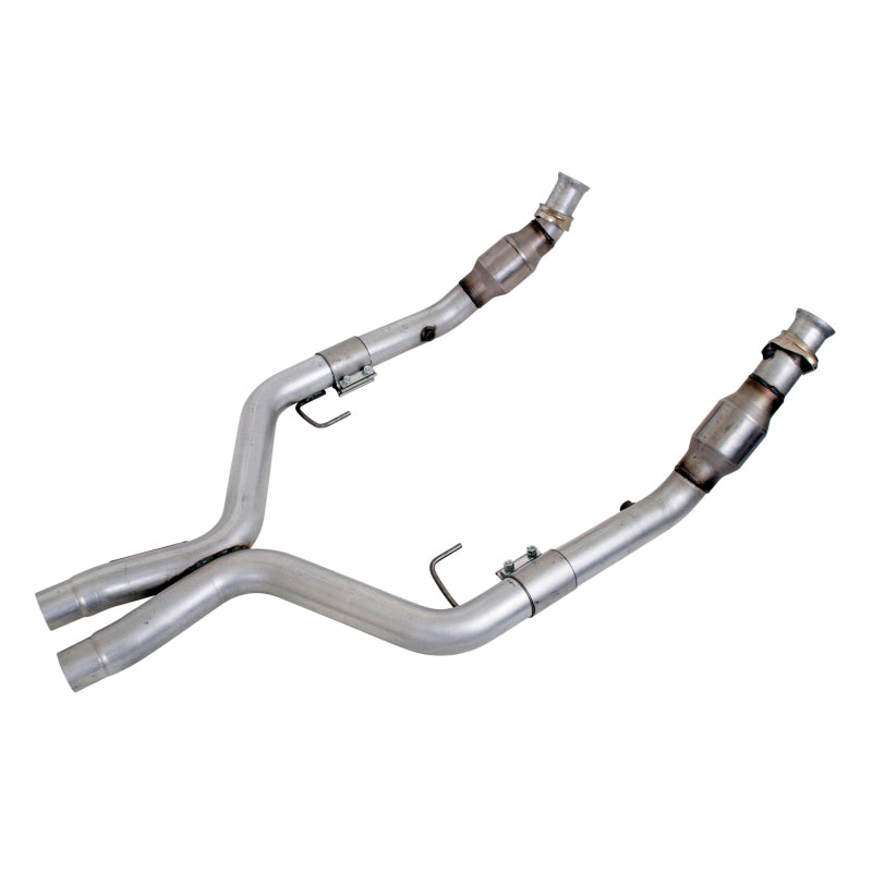 BBK 05-10 Mustang 4.6 GT High Flow X Pipe With Catalytic Converters - 2-3/4 - GTR Auto